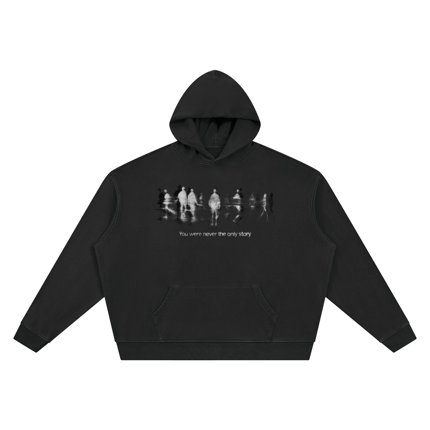 Static Black Hoodie