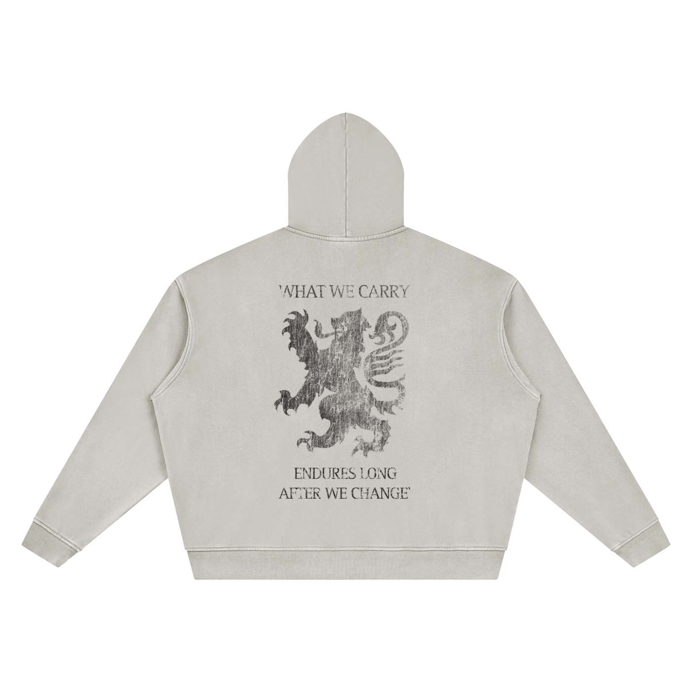 Crest Hoodie Gray