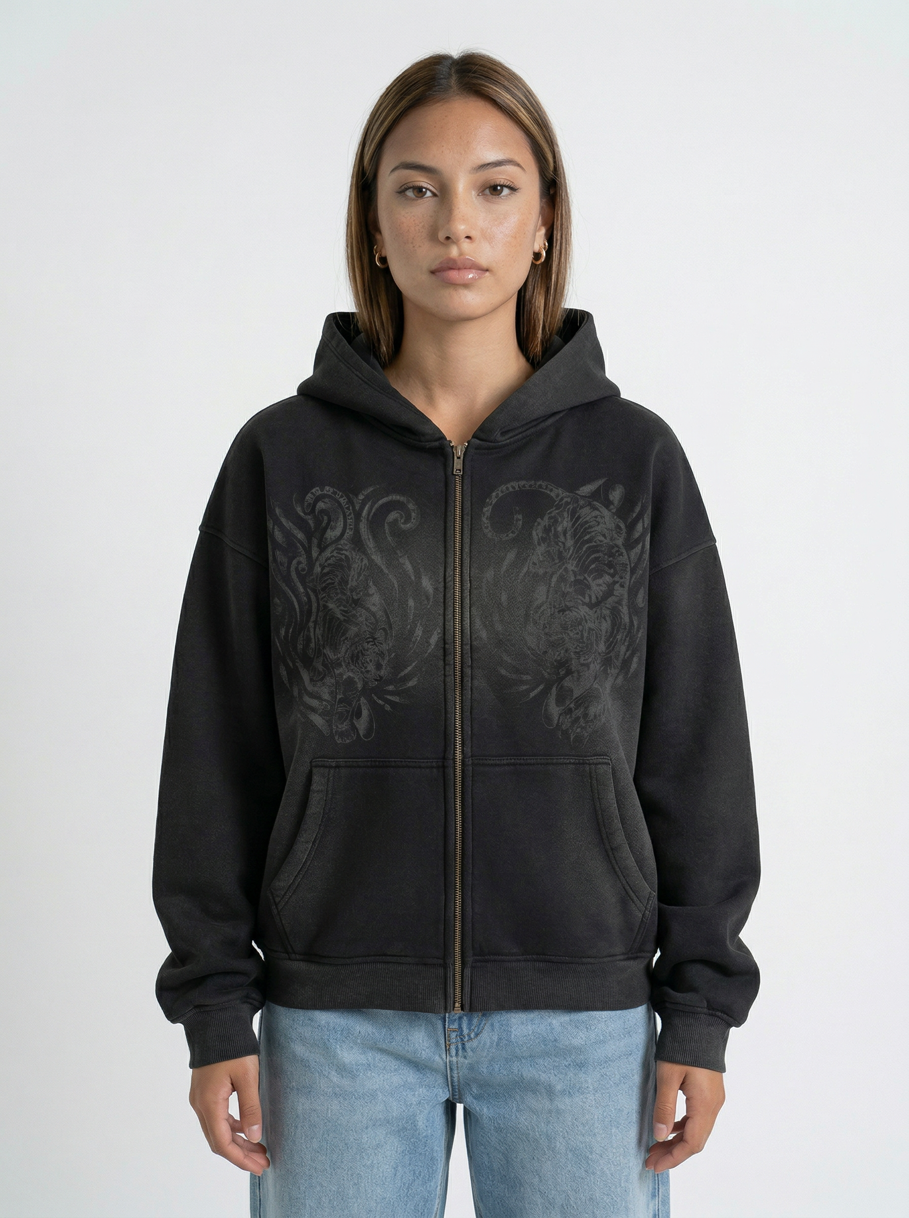 Mirror Zip-Up