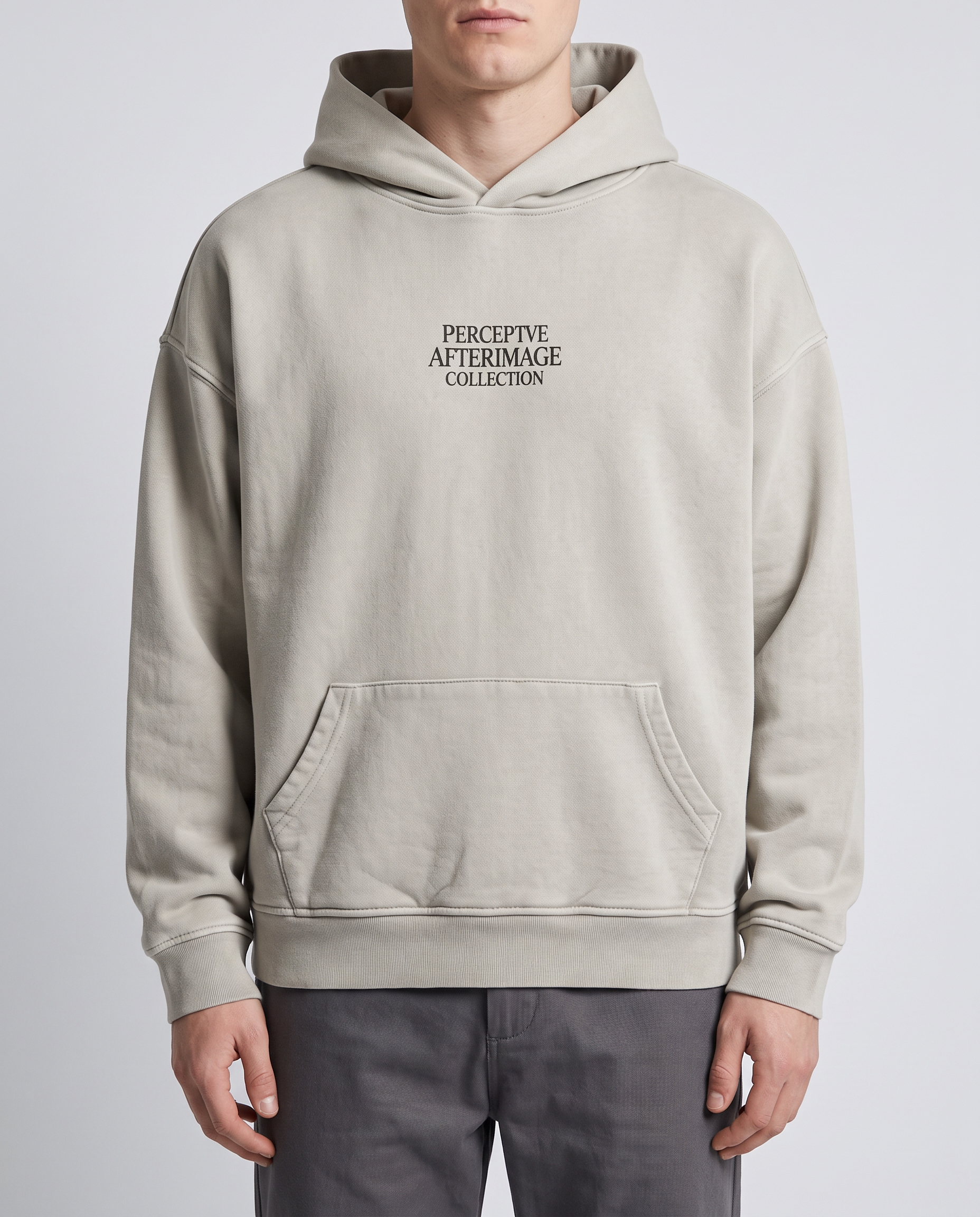 Crest Hoodie Gray